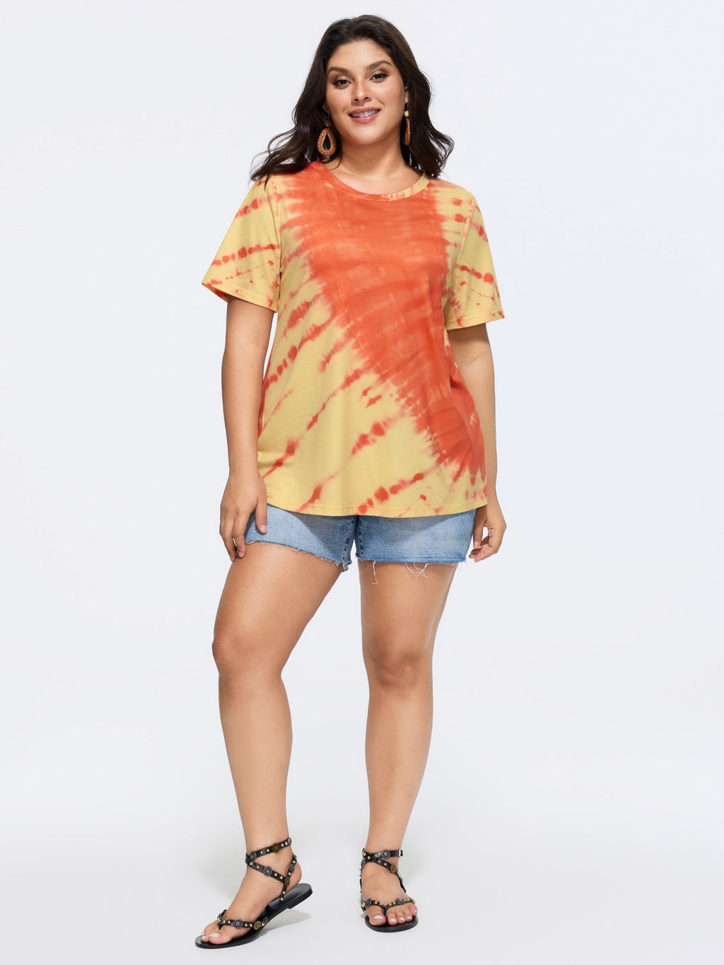 Tie Dye Round Neck T-shirt