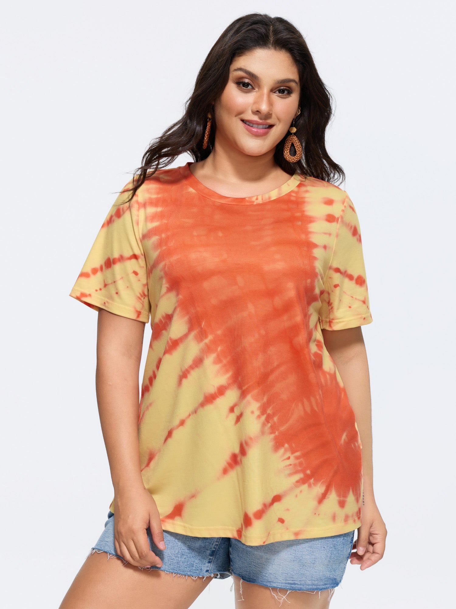 Tie Dye Round Neck T-shirt