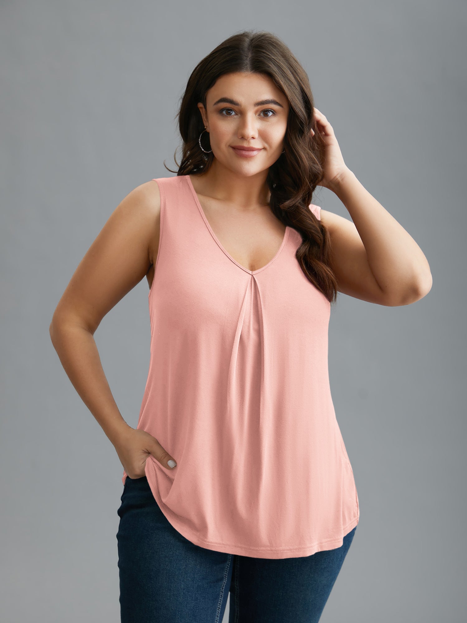 Supersoft Essentials V-Neck Tank Top