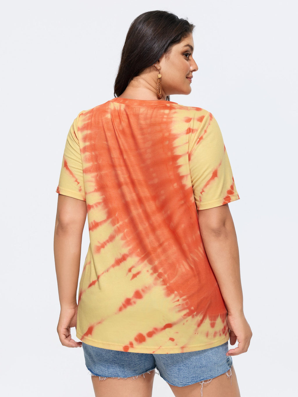 Tie Dye Round Neck T-shirt