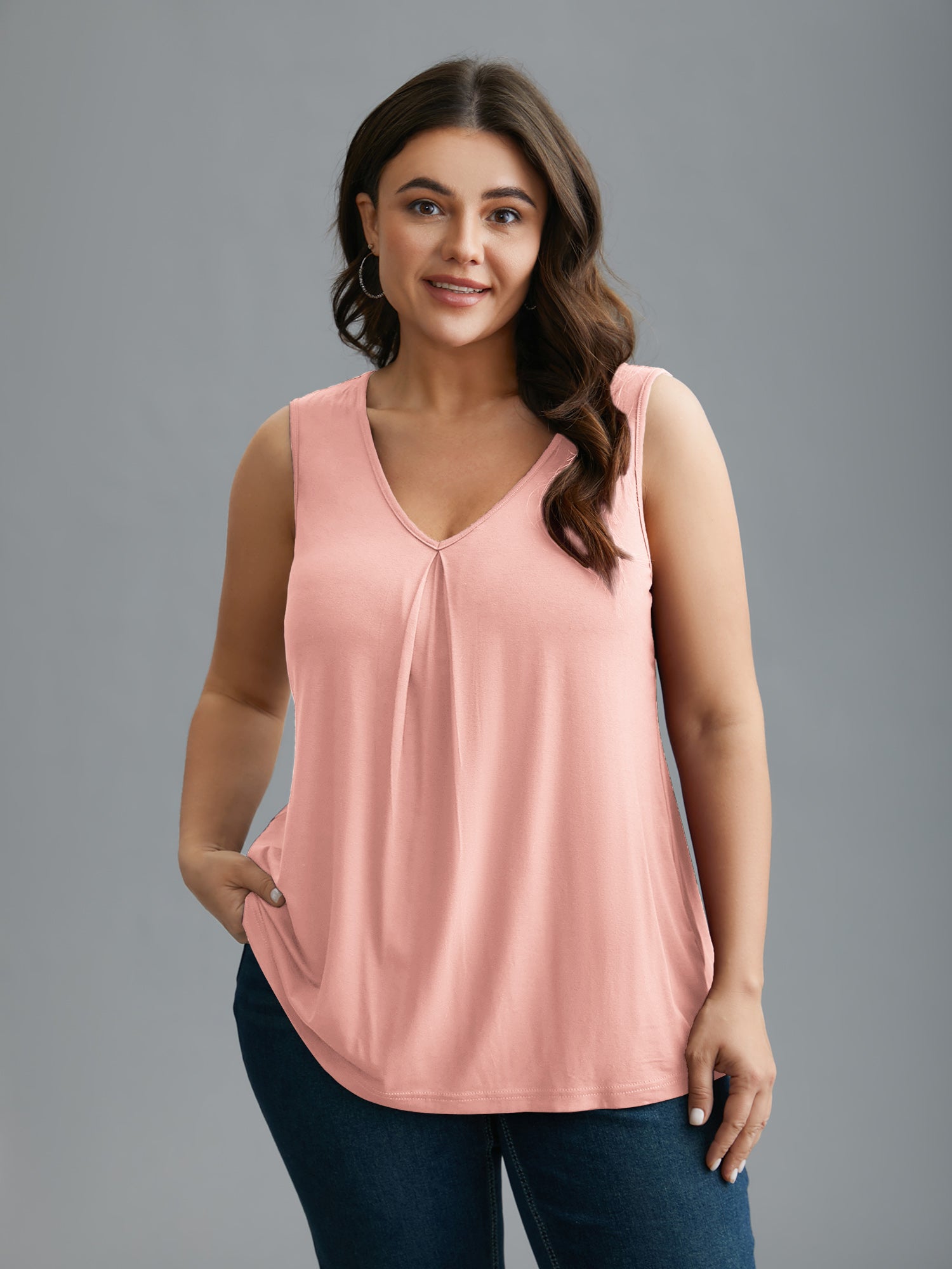 Supersoft Essentials V-Neck Tank Top
