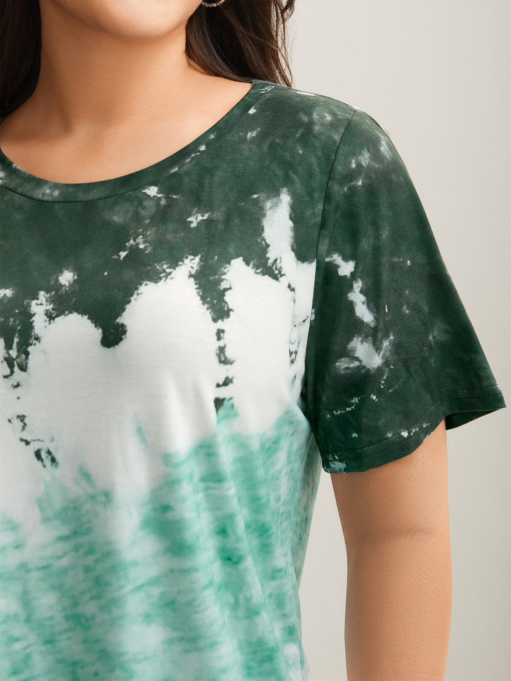 Tie Dye Round Neck T-shirt