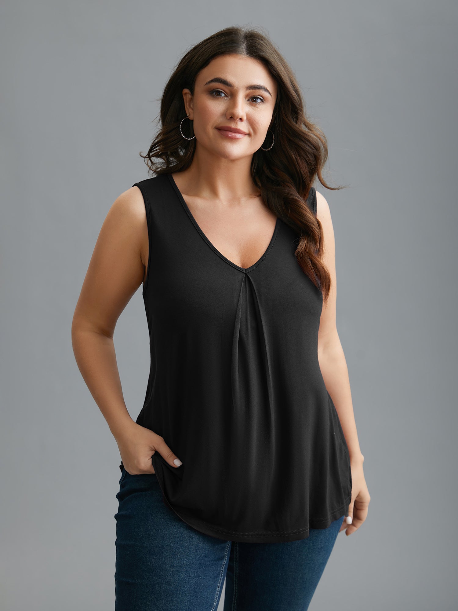 Supersoft Essentials V-Neck Tank Top